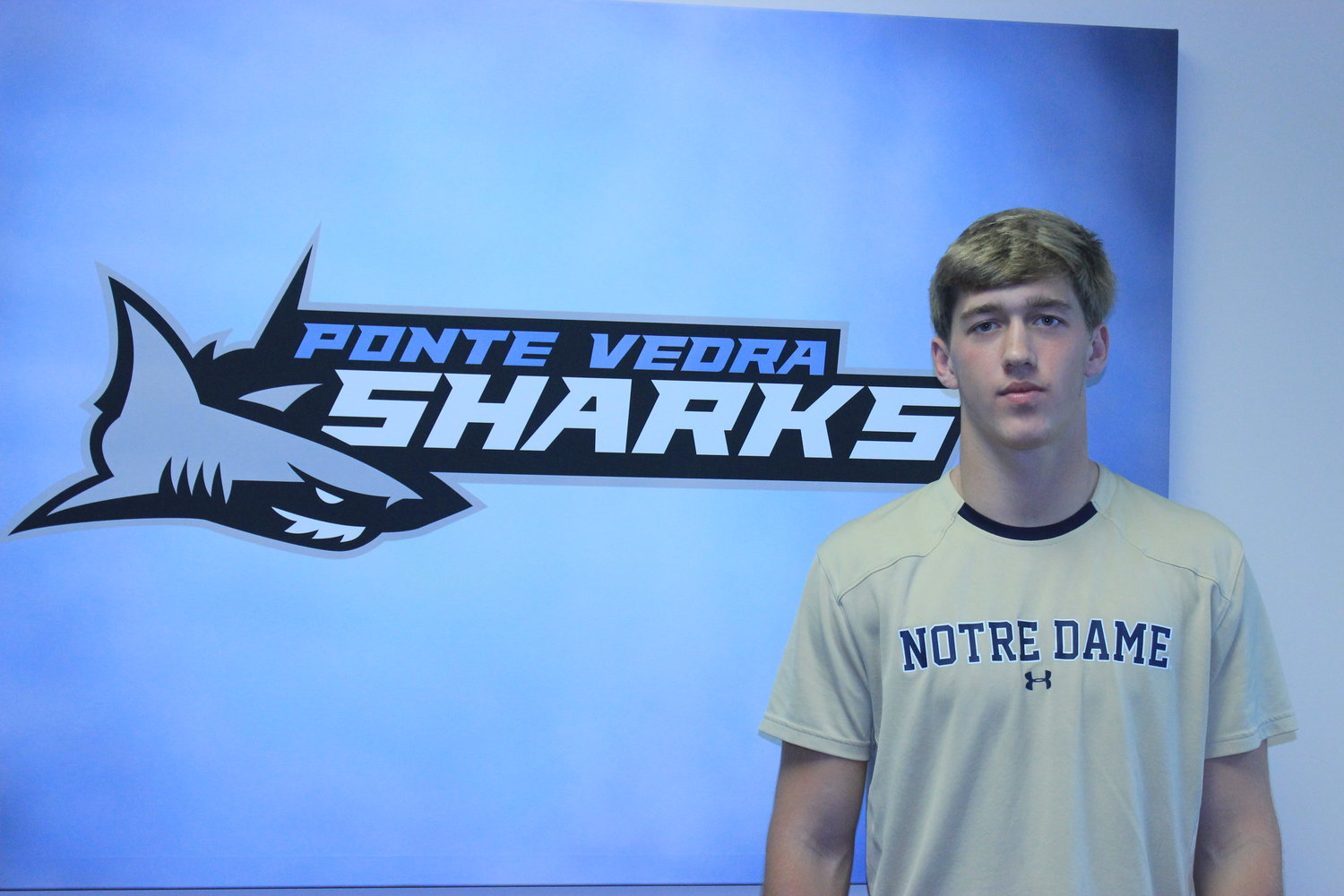 Luke Pirris was named the Ponte Vedra High October Scholar Athlete of the Month. He plans to attend the United States Naval Academy on a football scholarship after graduation.